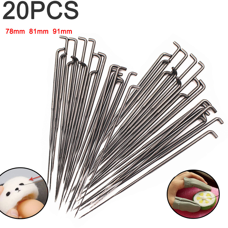Textile Sewing Kit - 20 Chiếc Vải Len Kim Cảm