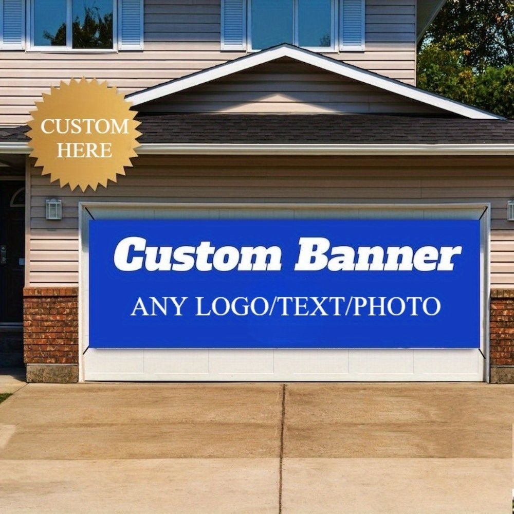 Sewing Custom - Printed Custom Banner, Personalized Party Banners