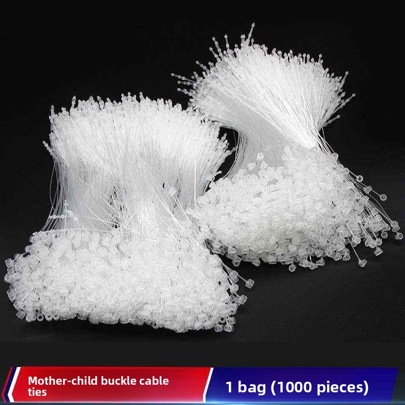 Sewing Labels - Plastic Tag Hanging Cord Hand Thread