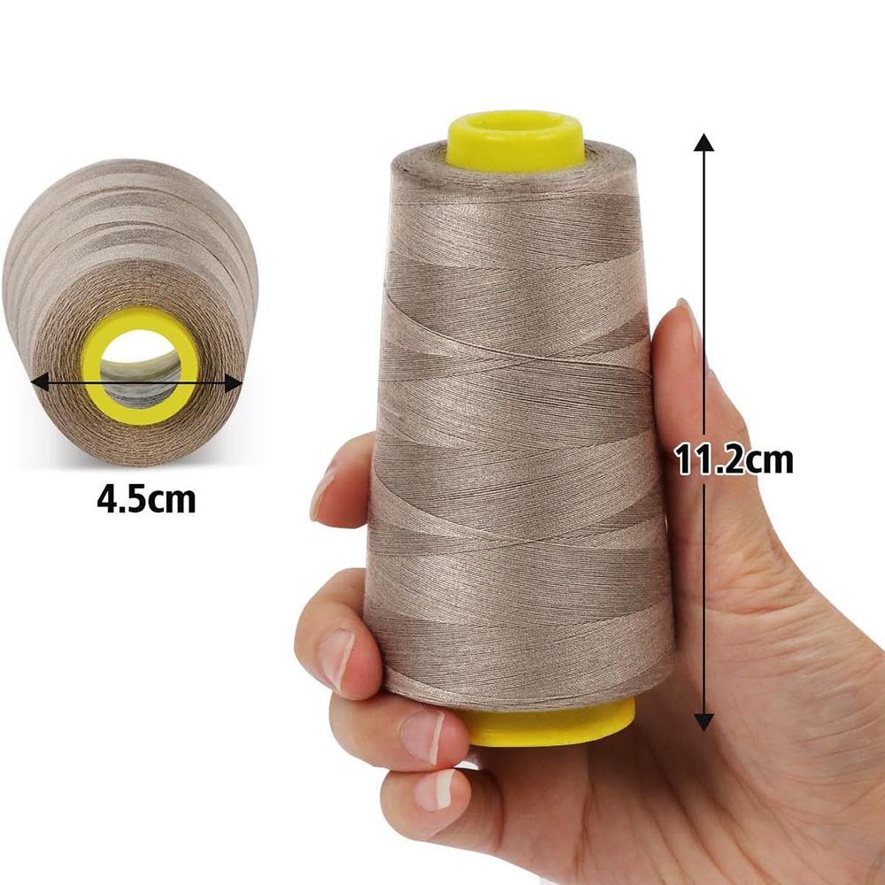Sewing Thread 100% Polyester S - đánh giá và giá Serger Thread Cone