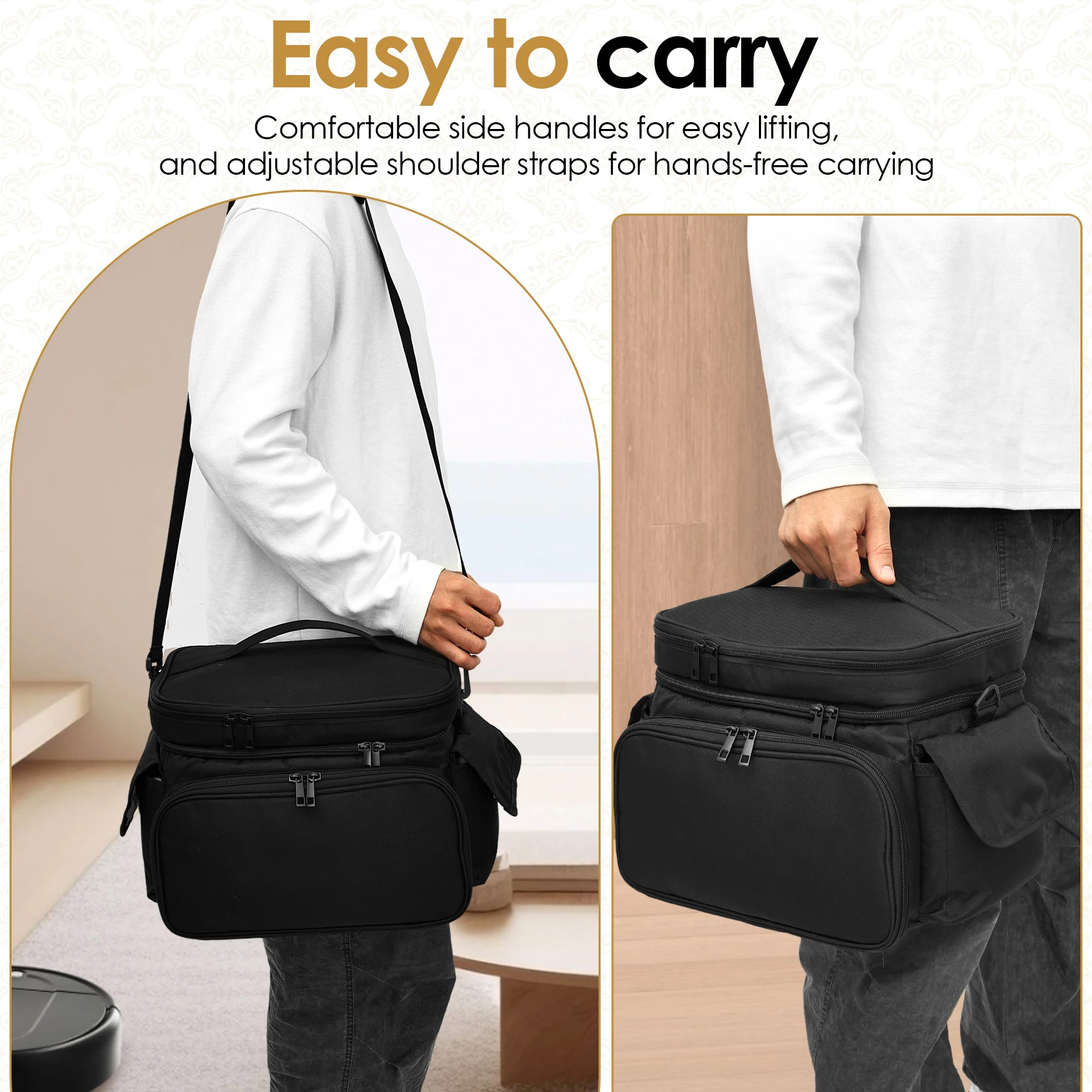 Large Sewing Bag Wool Knitting - đánh giá và giá Textile Sewing Kit