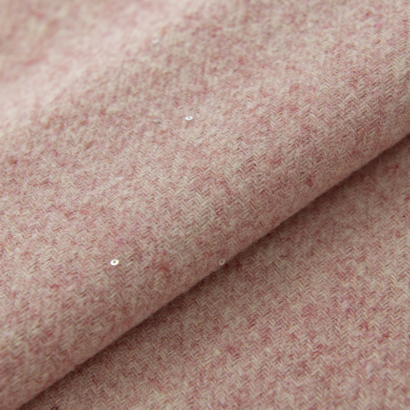 Starry Sky Sequins Wool Blend  - đánh giá và giá Sewing Tweed