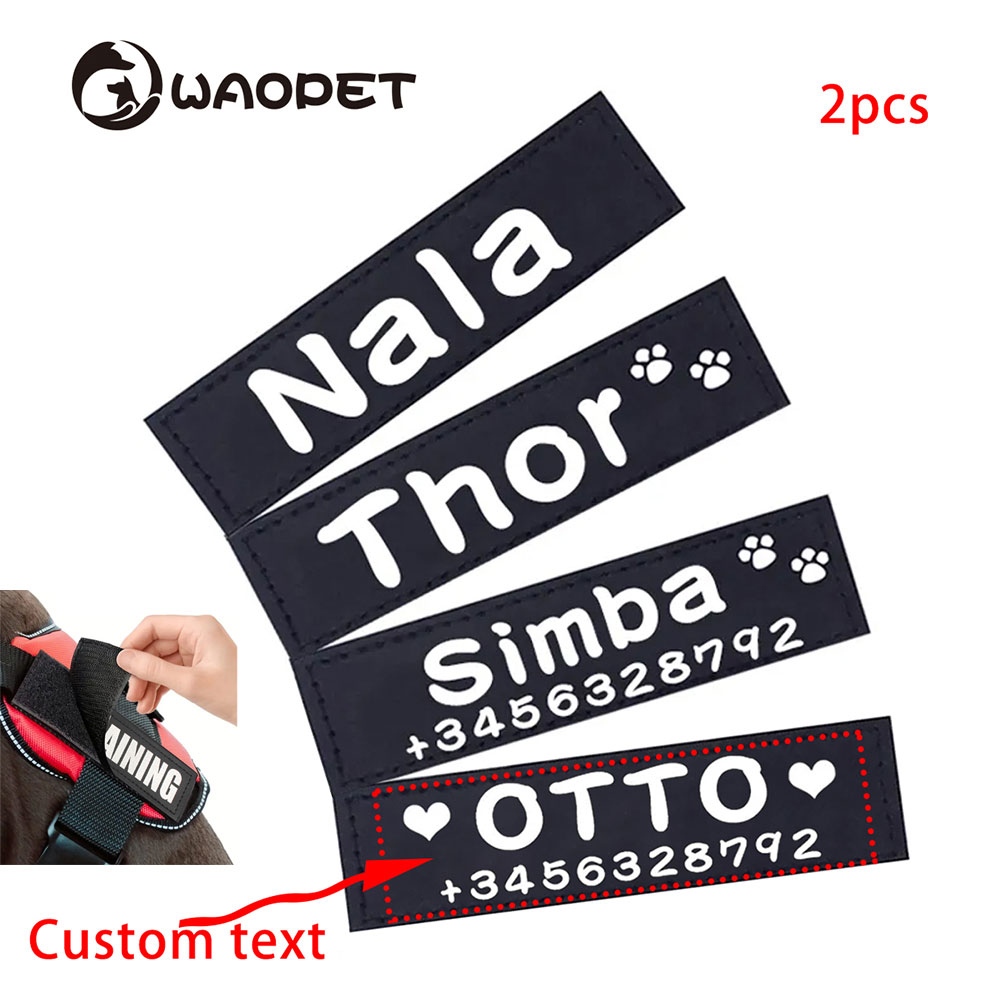 Custom Dog ID Tags For Harness - đánh giá và giá Sewing Labels