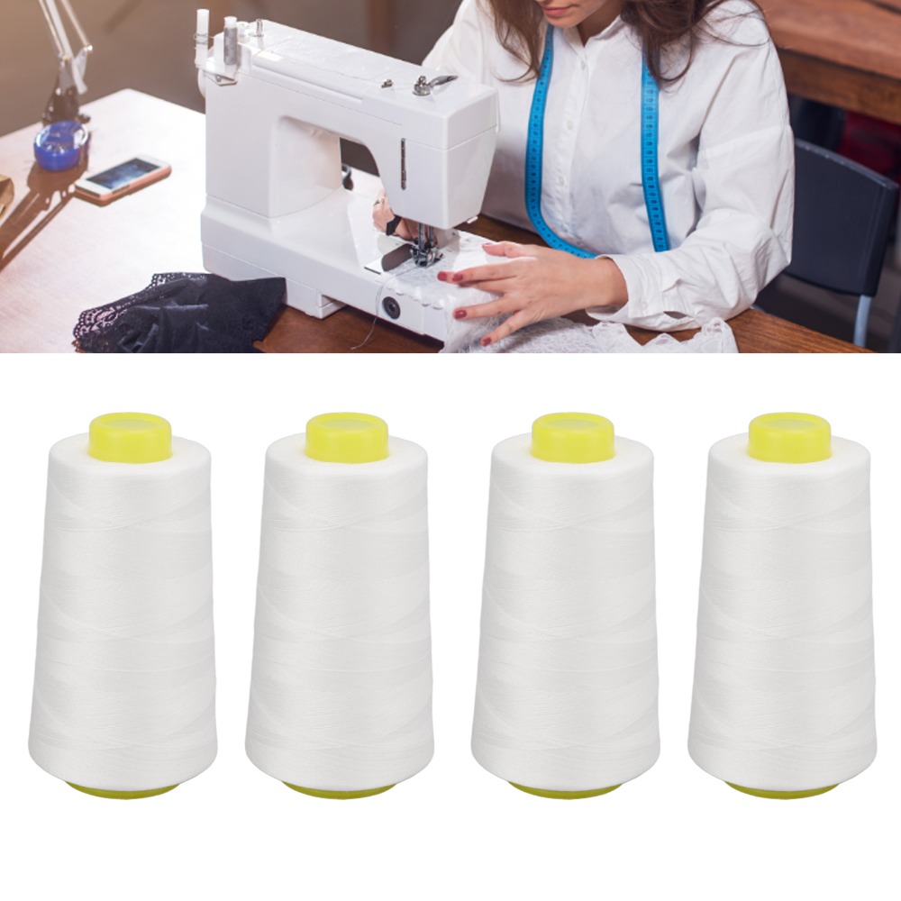 4Pcs 3000 Yards Each Serger Th - đánh giá và giá Serger Thread Cone