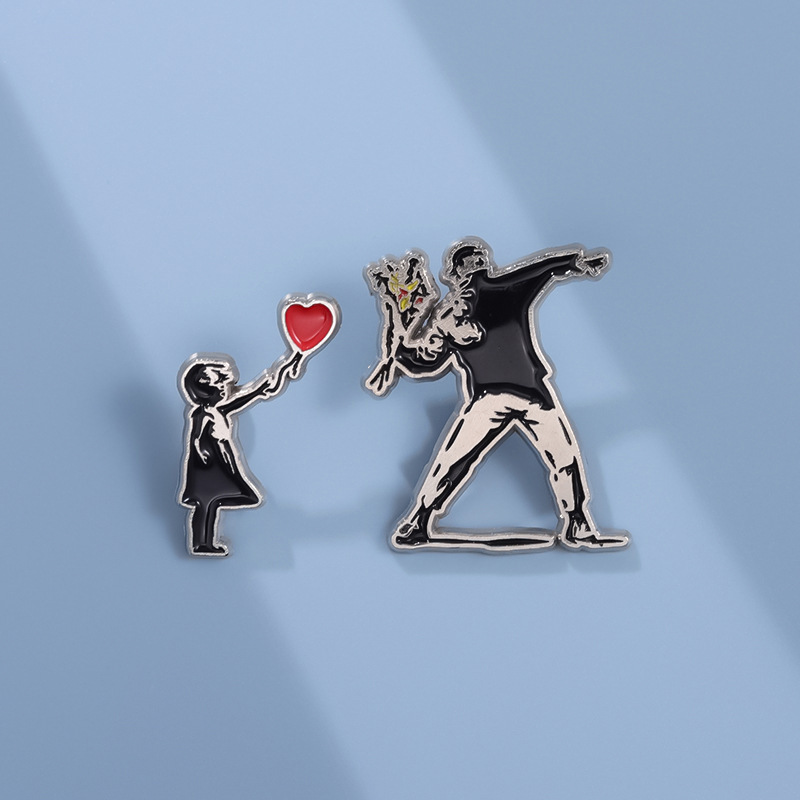 5 Styles Sculpture Enamel Pins - đánh giá và giá Sewing Labels