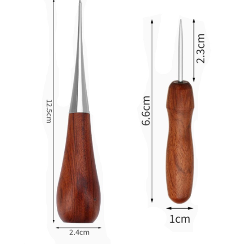 Professional Leather Wooden Ha - đánh giá và giá Textile Sewing Kit