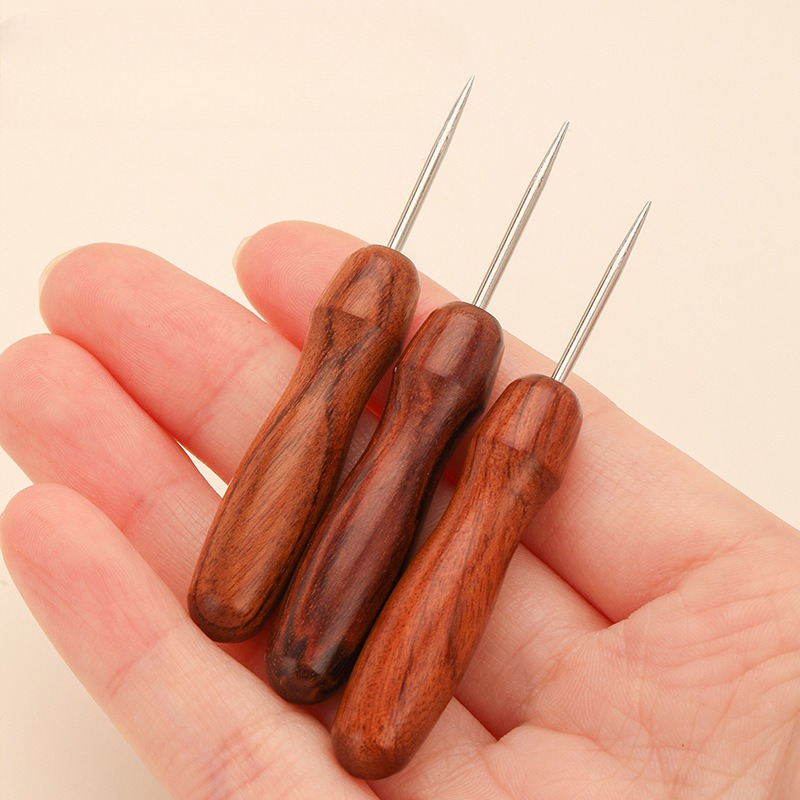 Professional Leather Wooden Ha - đánh giá và giá Textile Sewing Kit