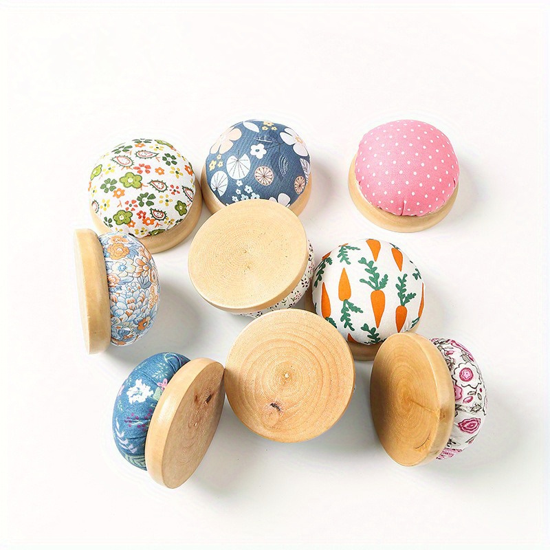 1Pc Ramdon Color Wood Stand Cl - đánh giá và giá Sewing Pin Cushion