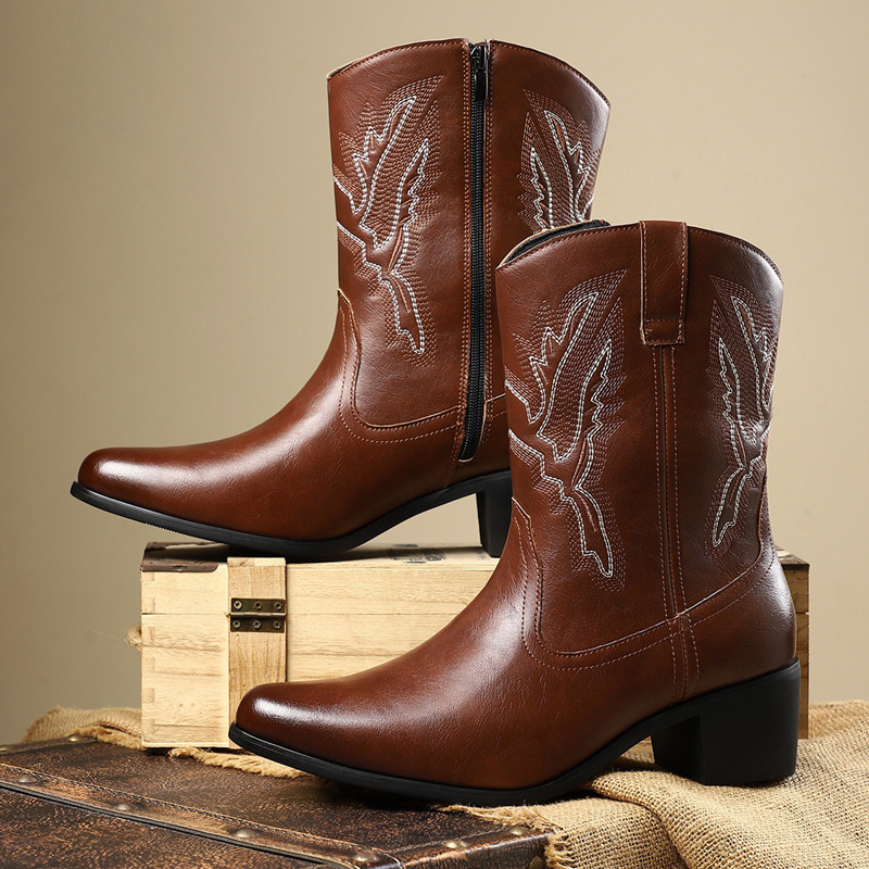 2026 Men Classic Retro Western - đánh giá và giá Sewing Embroidery Fabric