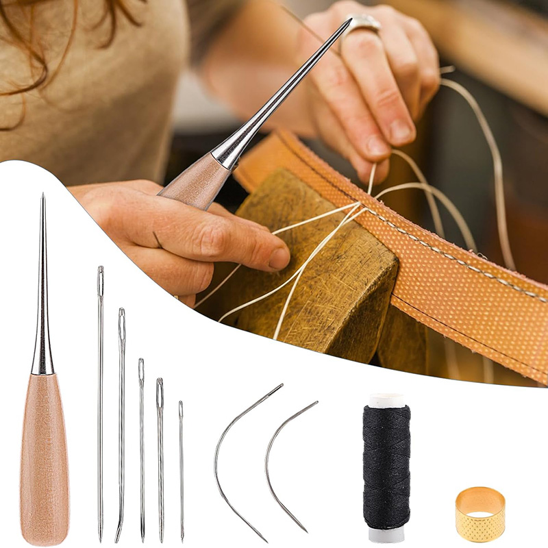 10/11Pcs Leather Sewing Kit Le - đánh giá và giá Textile Sewing Kit