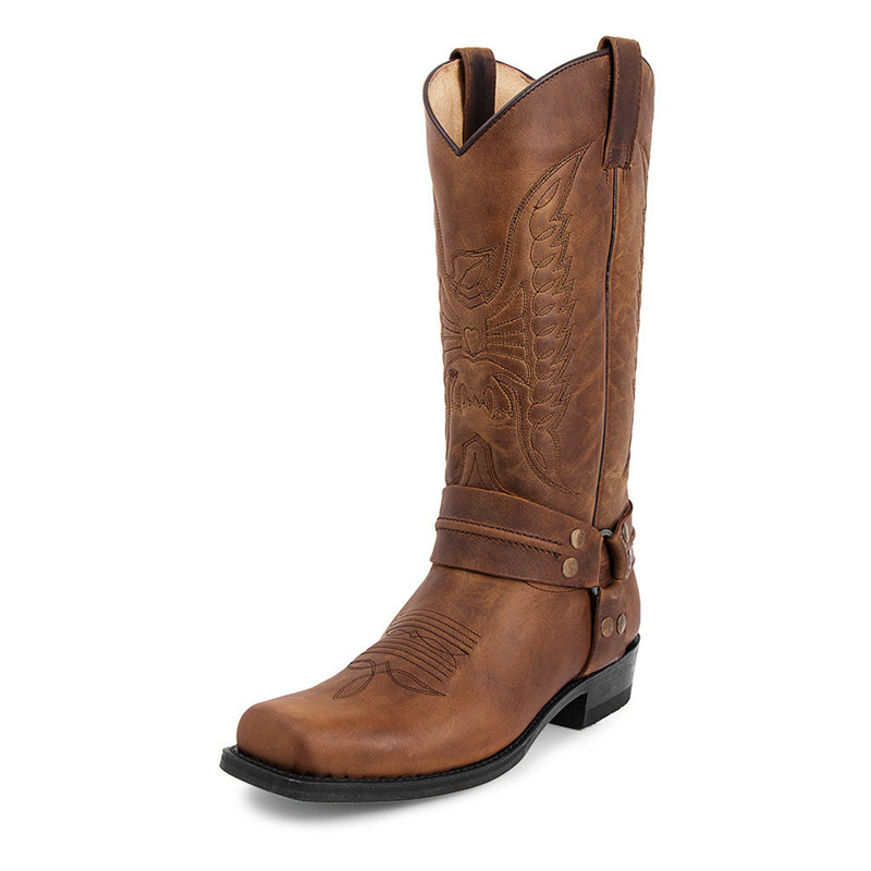 New Men's Motorcycle Boots Fas - đánh giá và giá Sewing Embroidery Fabric