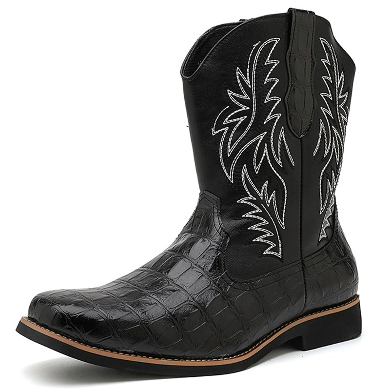 Retro Wide Toe Western Cowboy  - đánh giá và giá Sewing Embroidery Fabric