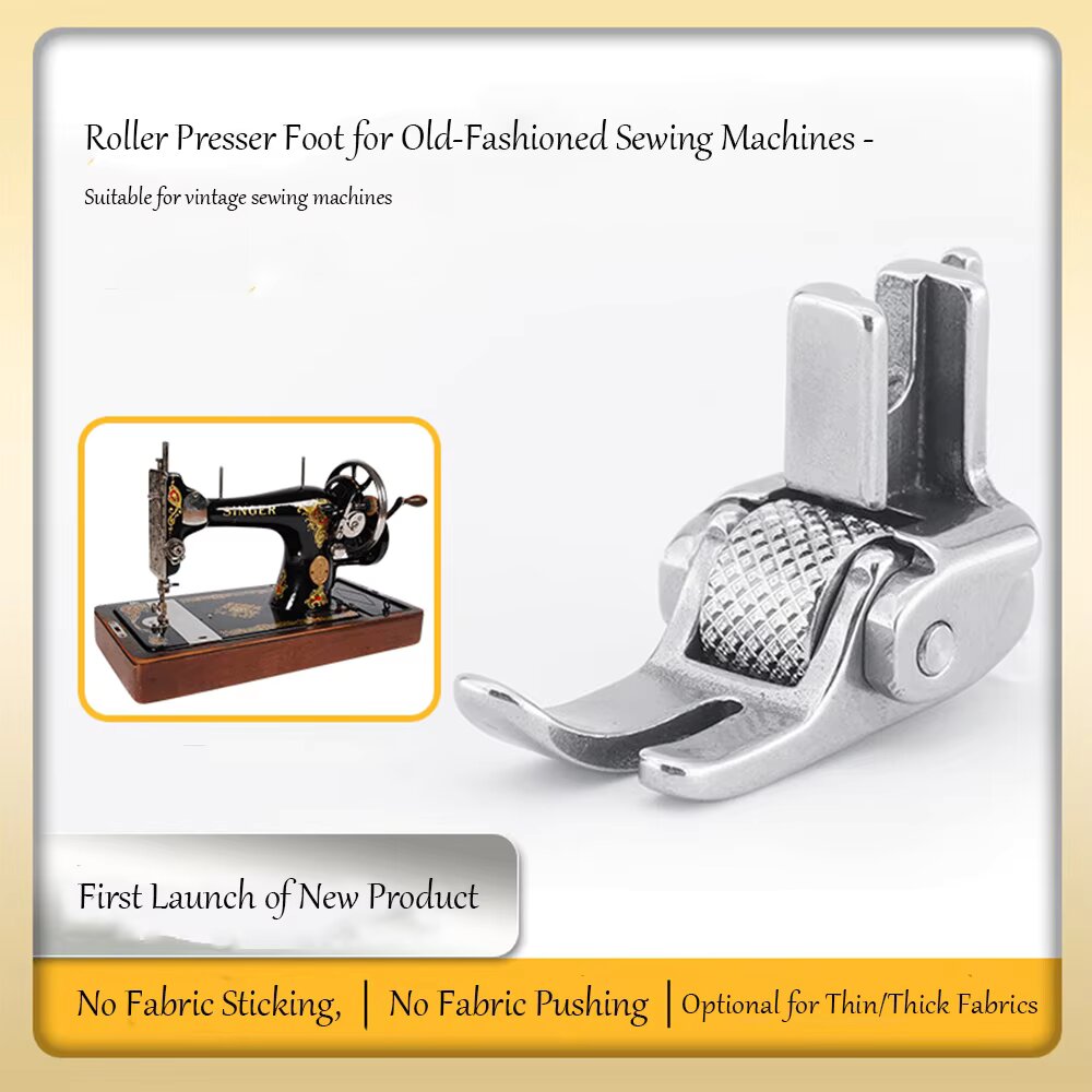 All Steel Roller Presser Foot  - đánh giá và giá Sewing Tt