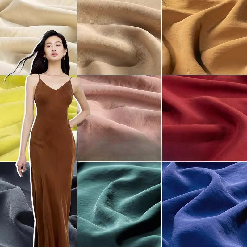 Sand-washed Cupro Fabric By Th - đánh giá và giá Sewing Recycle