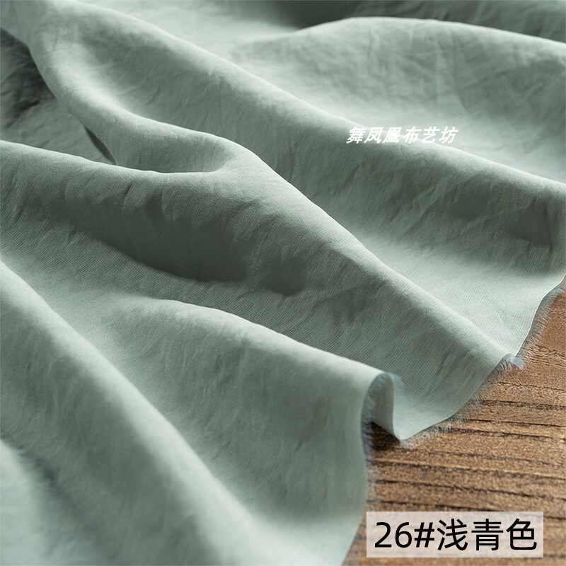 Sand-washed Cupro Fabric By Th - đánh giá và giá Sewing Recycle