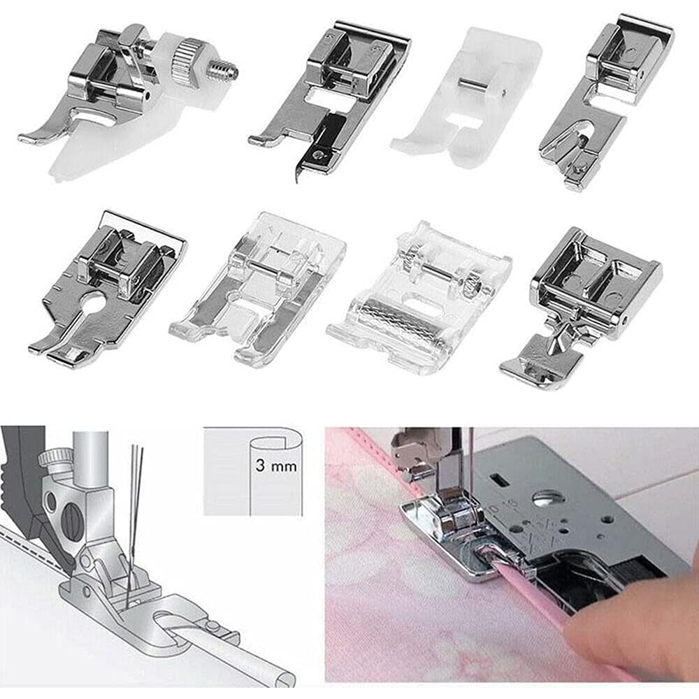 13 PCS/Box Presser Foot Set Ro - đánh giá và giá Rolled Hem Foot