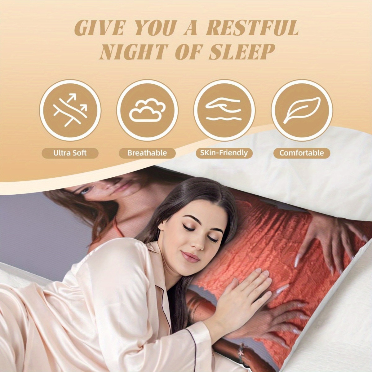 1 Custom Photo Body Pillowcase - đánh giá và giá Sewing Custom