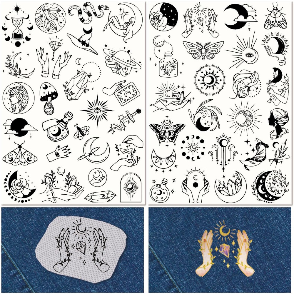 51Pcs Boho Moon Sun Water Solu - đánh giá và giá Sewing Custom