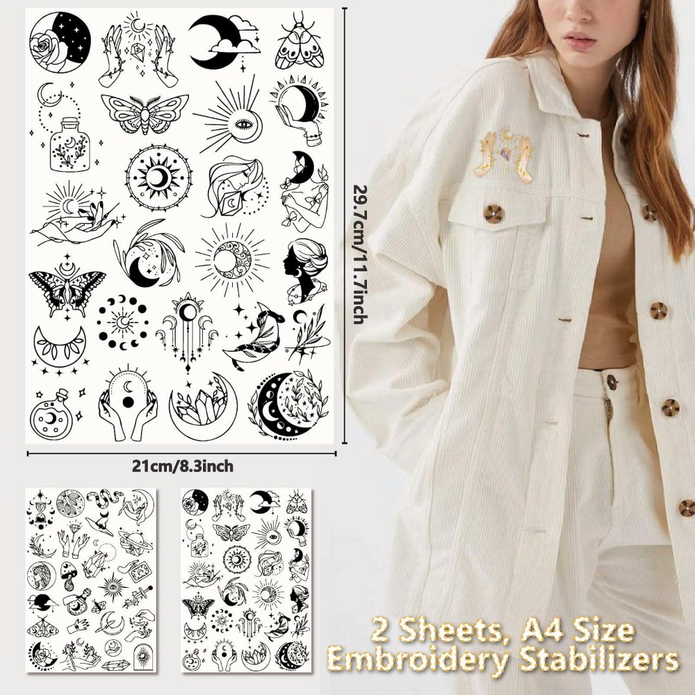 51Pcs Boho Moon Sun Water Solu - đánh giá và giá Sewing Custom