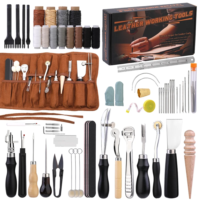 KRABALL Professional Leather C - đánh giá và giá Textile Sewing Kit